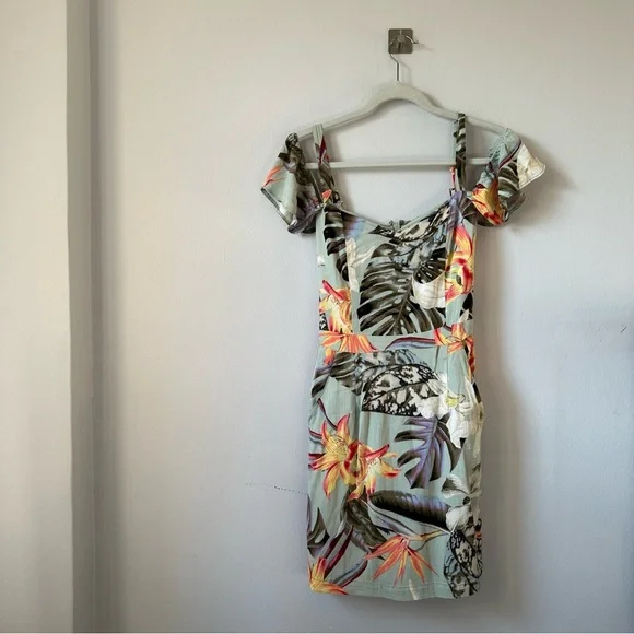 Guess Tropical Print Dress - Picture 7 of 7